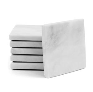 Posavasos Rectangular de Mármol Negro en Oferta, para Servir Bebidas, Decorativo, Tipo Mármol Sólido, para Decoración de Mesa - Product Image 3