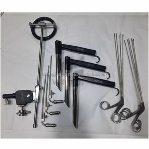 เครื่องมือผ่าตัดผ่านกล้องส่องทางนรีเวช A-1 VERITAS คุณภาพส่งออก ทำจากสแตนเลส  ประกอบด้วยเครื่องหนีบ เครื่องตัด และกรรไกร  นำกลับมาใช้ใหม่ได้ สำหรับห้องผ่าตัด  OEM - Product Image 6