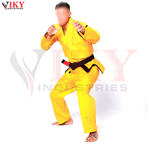 Traje de Judo Totalmente Personalizado de la Más Alta Calidad, Transpirable, 100% Algodón, Ropa de Artes Marciales con Corte Automatizado y Costuras Resistentes - Product Image 3