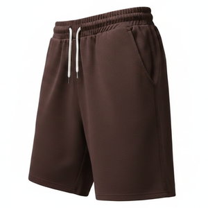 Custom Embroidery logo Summer casual wear Shorts for mens with Drawstrings custom printed French Terry Sweat Shorts for mens - Product Image 3