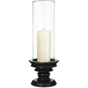 Porte-bougie en verre à base courbée en métal doré artistique, pièce maîtresse sculpturale unique pour la décoration intérieure moderne - Product Image 2