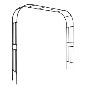 Arco Nuziale in Metallo Robusto 94.5x98.5x15.8cm, Facile Montaggio, Pali per Traliccio da Esterno - Product Image 1