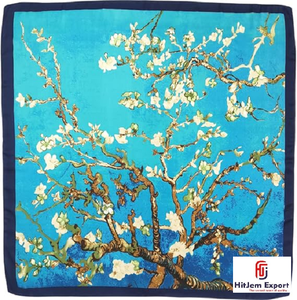 Servicio de Etiqueta Blanca para Tejidos de Pañuelos Cortos Estampados de Alta Calidad, Fabricante Textil OEM ODM, Productos de Tela Personalizados para Exportación - Product Image 4