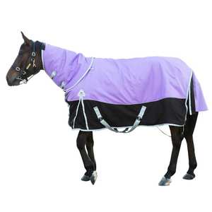 Ventes en gros de couvertures pour chevaux personnalisées avec logo, imperméables, best-sellers, de haute qualité, en polyester, coton et polaire, pour toutes les saisons - Product Image 3