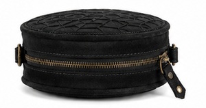 Bolso Bandolera de Cuero de Ante Estilo Bohemio Vintage Gravs Premium para Mujer, con Patrón Geométrico de Caramelos y Correa de Cadena Ajustable - Product Image 5