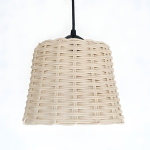 Adorable lámpara colgante de ratán con forma de conejo, pantalla de lámpara para niños, precio competitivo - Product Image 4