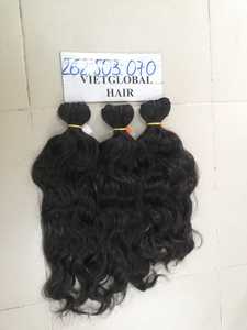 Vietnamien global vente en gros de produits de cheveux naturels à trame ondulée de différentes tailles et couleurs, cheveux naturels 100% du Vietnam - Product Image 4