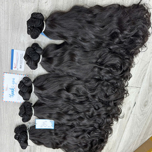 Cabello humano vietnamita 100% real, cabello vietnamita virgen sin procesar, extensiones de cabello vietnamita liso y ondulado. - Product Image 3