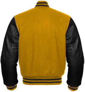 Custom Letterman <b>Men's</b> Varsity <b>Jacket</b> Button Closure Wool body Leather Sleeve Streetwear Unisex Casual Autumn Wear <b>Men's</b> <b>Jackets</b> - Product Image 5