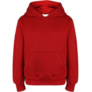 Sweat-shirt à capuche pour homme, coupe classique, couleur unie, en molleton de coton, pull décontracté avec poche avant, vêtement d'automne - Product Image 6