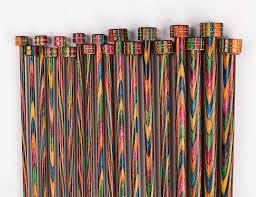 เข็มถักไม้หลากสีสำหรับงานถักโครเชต์ อุปกรณ์งานฝีมือถักนิตติ้ง - Product Image 4