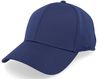 Casquettes unies personnalisées cinq pièces unisexe décontractées en toile sergé courbée à 5 panneaux brodés en métal