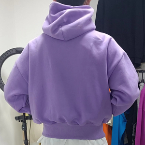 Sudadera con Capucha de Invierno para Hombre, Mezcla de Algodón, Informal, Transpirable, Ligera, de Felpa, Corte Holgado, Ecológica, Estilo Urbano - Product Image 2