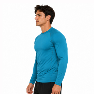 Maillot de surf à manches longues personnalisé OEM pour homme, protection UV, pour sports nautiques - Product Image 6