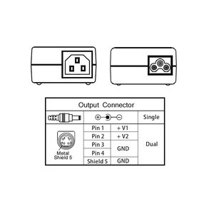อะแดปเตอร์แปลงไฟทางการแพทย์แบบตั้งโต๊ะ4A 36W 9V C14ช่อง AC - Product Image 3