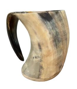 Chope à bière de luxe en corne naturelle polie, faite à la main, écologique, en matériaux organiques, résistante à la chaleur, lavable au lave-vaisselle, pour la maison et les fêtes - Product Image 3