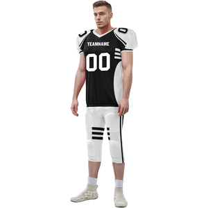 Ensemble d'uniformes de football américain haut de gamme pour équipes, fabriqué en usine OEM – Maillots et pantalons personnalisés pour clubs, écoles et ligues – Équipement de football haute performance - Product Image 3