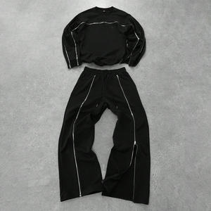 Ensemble de survêtement coupe-vent tendance pour hommes et femmes, vêtements de sport décontractés - Product Image 2