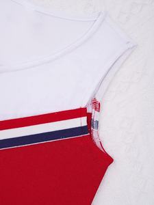 Conjunto de Chaleco y Falda Plisada para Niñas de 6 a 16 Años, Traje para Animadoras, Deportes, Baile, Entrenamiento, Competencia, Actuación, Ejercicio - Product Image 3