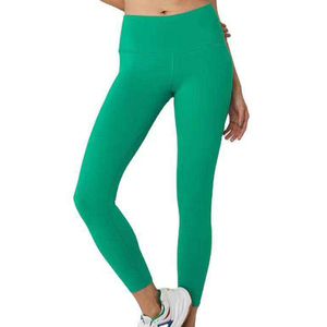 Elastic Waist High Quality Four-Way Stretch Plus Size Yoga <b>Leggings</b> <b>Women</b> Full Length Push Style Workout Seamless Plaid <b>Pattern</b> - Product Image 6