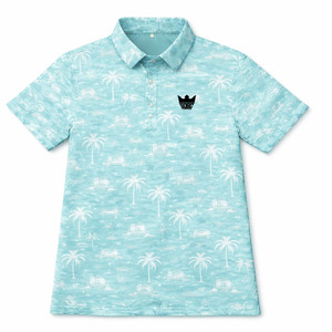 Camisetas de Golf Unisex de Tela Elástica en 4 Direcciones, Secado Rápido, Absorción de Humedad, Alto Rendimiento, ODM - Product Image 5