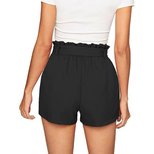 Shorts pour femmes avec logo personnalisé, 100% coton, séchage rapide, prix de gros, design personnalisé, vêtements de sport, shorts de yoga athlétiques - Product Image 3