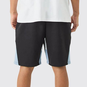 Pantalones Cortos Unisex Negros con Salpicaduras de Pintura, Logotipo Personalizado, Algodón Grueso, Pantalones Cortos Deportivos de Felpa Francesa, Transpirables, Casuales, Estilo Urbano - Product Image 6