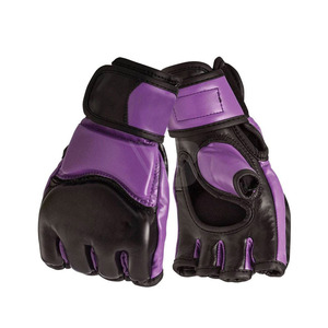 Mens MMA Leather Boxing <b>Gloves</b> Half Finger Thermal Winter <b>Moisture</b> Wicking Durable - Product Image 5
