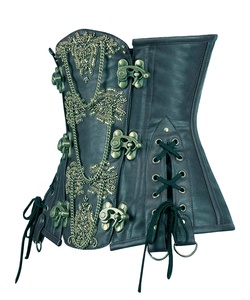 Bustiers gothiques de qualité supérieure pour femmes Corsets décorés Vintage Sexy Court Shapewear Corsets minces pour dames - Product Image 5