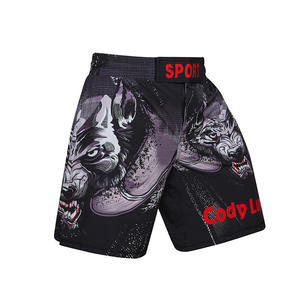 Pantalones Cortos de MMA para Hombre, de Secado Rápido, Transpirables, Sólidos, No Tejidos, Impermeables, con Cintura Elástica, Más Vendidos al por Mayor - Product Image 4