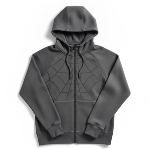 Wholesale Spider Web Graphic <b>Hoodies</b> Mens High Quality <b>Hoody</b> Sweatshirt Custom Logo Tracksuit Plus Size Streetwear - Product Image 2