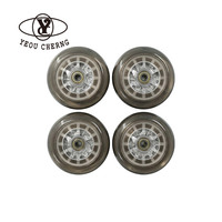 Roues en PU 100x24mm 78A pour trottinette adulte, roues de remplacement, roulements Abec haute vitesse, compatibles avec les trottinettes de ville