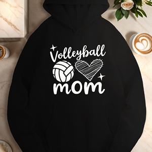 Voleibol mamá mujer sudaderas casual - Product Image 4