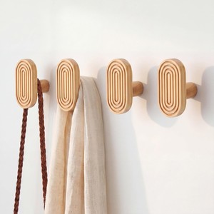 Mango Wood wooden <b>key</b> holders and wall hooks OEM Custom Wholesale | Aqdus Saleem India - Product Image 5