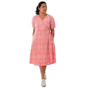 เดรสชิ้นเดียวแบบพันรอบสีชมพูสำหรับเด็กทารก - Product Image 3