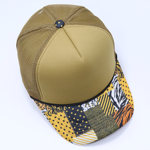 Casquette Trucker Personnalisée 6 Panneaux en Coton Respirant et Imperméable avec Patch, Style Mode Extérieur, Fermeture Snapback – Vente en Gros - Product Image 1