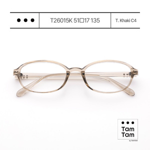 Tam Tam Oval Full Rim <b>Eyeglasses</b> Acrylic Lenses Anti-Blue Light Full-Rim Eyewear <b>Frames</b> High Durability Lightweight Excellent - Product Image 3