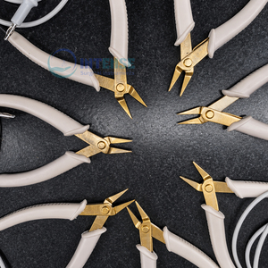 Professional 7 Piece Jewelry Making <b>Pliers</b> <b>Set</b> Fine Tip Needle Nose Grounded <b>Pliers</b> for Permanent Jewelry - Product Image 6