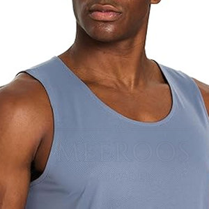 Lightweight Breathable Sports <b>Singlet</b> for <b>Running</b> Gym Training Tank Top OEM Breathable <b>Running</b> Tank Top Quick Dry - Product Image 3