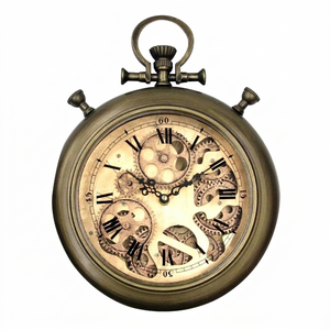Custom Vintage Gear Wall <b>Clock</b> <b>Large</b> Metal Decorative Wall <b>Clocks</b> Wholesale Home Decor For Living Room For Gifting - Product Image 5