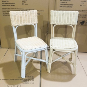 Silla Infantil de Mimbre Hecha a Mano para Alquiler, Muebles Infantiles de Mimbre Natural de Primera Calidad para Fiestas de Cumpleaños - Product Image 3