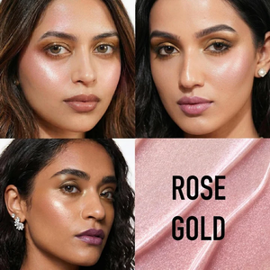 Strobe <b>Cream</b> <b>For</b> <b>Face</b> Three In One Highlighter Primer Moisturiser Glow <b>Cream</b> Lightweight Non Sticky Hydrating Dewy Skin Finish - Product Image 5