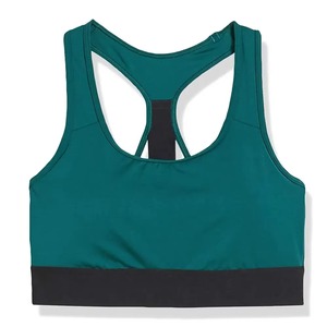 Yoga Sports <b>Bra</b> High Support Breathable Spandex/Nylon Sweat-Wicking Quick Dry Shockproof Front Crystal Decoration Women Running - Product Image 3