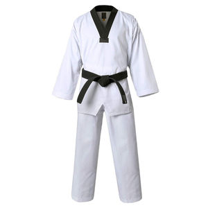 Uniforme de Taekwondo para Adultos, Niños, Hombres y Mujeres, 100% Algodón, Conjunto de Taekwondo Personalizado, Ropa de Tkd, Conjuntos de Ropa de Artes Marciales - Product Image 1