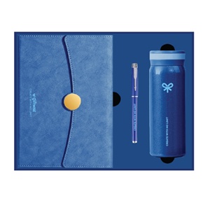 Custom <b>Gift</b> Box and Paper <b>Bag</b> <b>Bottle</b> 300ml Notebook Pen <b>Gift</b> Set with Logo Employee Welcome Kit Wholesale Bulk Low MOQ - Product Image 2