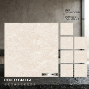 กระเบื้องพอร์ซเลน Dyna Grey ขนาด 600x600 มม. ผิวมันเงา ลายหินอ่อน ทนกรด กันลื่น คอลเลคชั่นพื้นภายในแบบขัดเงา - Product Image 1