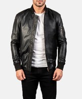 Vestes en cuir décontractées pour hommes, nouvelle collection, prix abordable, col montant, fermeture éclair sur le devant, couleurs personnalisables, imperméables et respirantes