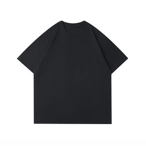 เสื้อยืดคอกลมแขนสั้นทรงโอเวอร์ไซส์ผ้าฝ้ายแท้ 100% คุณภาพสูง น้ำหนัก 220 กรัม สำหรับผู้ชาย ขายส่ง รับสกรีนโลโก้ สไตล์ลำลอง ใส่สบายสำหรับฤดูร้อน - Product Image 6
