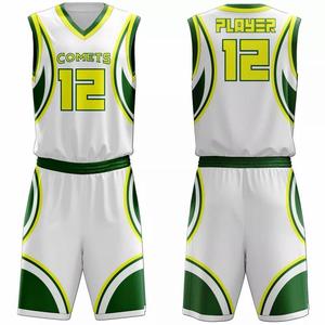 Ensemble d'uniformes de basketball personnalisés pour hommes – Maillot et short 100 % polyester avec logo sérigraphié sur le devant, grandes tailles, toutes saisons, tenue d'équipe - Product Image 2