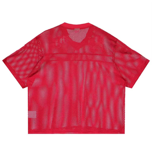 เสื้อฟุตบอลอเมริกันชาย สีดำ คอวี แขนสั้น เบอร์ 23 ระบายอากาศได้ดี ชุดทีม ทรงปกติ ใส่ได้ทุกฤดู - Product Image 6